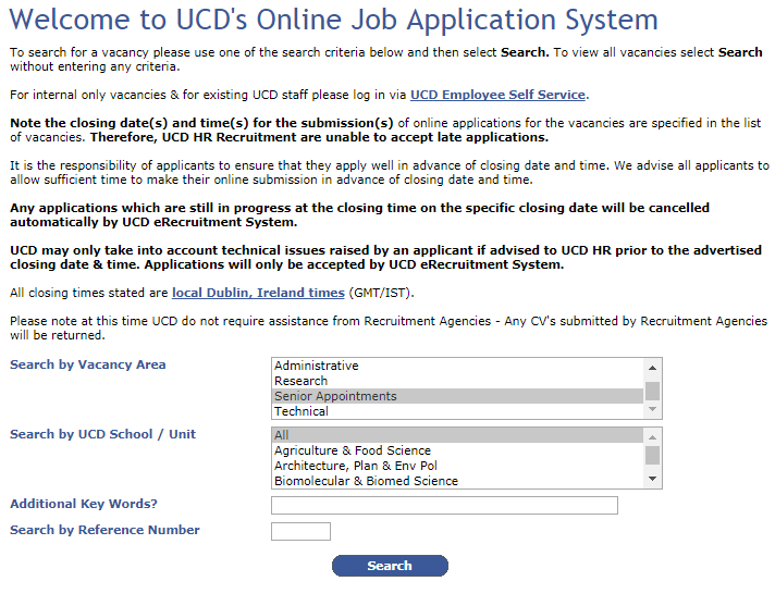 Capture of Job App System